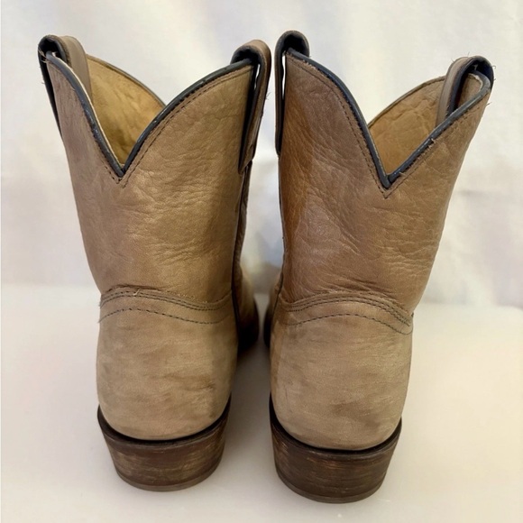 Fyre Women's Leather Boots Size 7B Grey Brown Color Made In Mexico - Picture 3 of 8